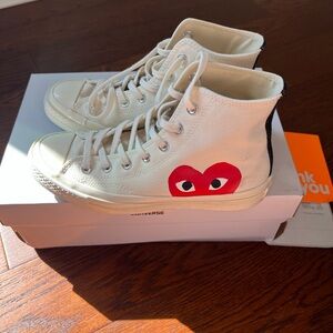 Comme des Garçons Play x Converse trainers